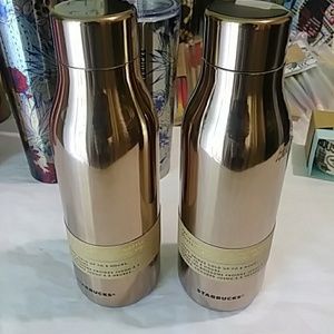 Starbucks Rose Gold Water Bottle